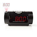 Miniatyrbillede 1 af 11: Nedis Digital vækkeur Radio | LED Display | Tidsprojektion | AM / FM | Snooze funktion | Sleep timer | Antal alarmer: 2 | Sort