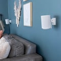 Miniatyrbillede 9 af 9: SANUS Wall Mount for Sonos ERA100 Single White