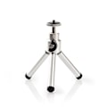 Miniatyrbild 2 av 9: Nedis Stativ | Maximal lastkapacitet: 0.8 kg | Minsta arbetshöjd: 11 cm | Maximal arbetshöjd: 14.5 cm | 1 Segment | Bollhuvud | Resväska ingår | ABS /