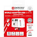 Pikkukuva 5 / 5: SKROSS World Adapter MUV USB AC65PD 1xUSB-C PD + 1xUSB-A 65W