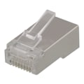Miniatyrbillede 1 af 3: DELTACO RJ45 connector for patch cable, Cat6, shielded, 20pcs