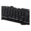Miniatyrbillede 4 af 6: DELTACO GAMING RGB lit keyboard, metal frame, USB, black