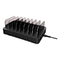 Miniatyrbillede 5 af 7: DELTACO USB charging station 6x USB-A, 2x USB-C PD, total 75W, black