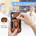 Miniatyrbillede 7 af 9: Mobilcover med ringeholder til iPhone 12 Pro Max, Sort Svart