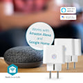 Pikkukuva 10 / 11: Nedis SmartLife Älypistorasia | Wi-Fi | IP21 | Virtamittari | 3680 W | Type F (CEE 7/7) | 0 - 55 °C | Android™ / IOS | Valkoinen | 3 kpl