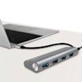 Miniatyrbild 5 av 6: LogiLink USB-C 4-port USB-hub