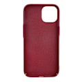 Miniatyrbild 3 av 5: Essentials iPhone 15 sand bursted back cover, burgundy Röd