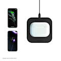 Miniatyrbillede 5 af 8: ZENS Essential Single Lader Qi 10W Sort 5mm Slim (Apple + Samsung QC)