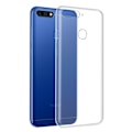 Pikkukuva 1 / 4: Läpinäkyvä TPU tapauksessa Huawei Y6 Prime 2018 / Honor 7A Transparent
