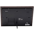 Pikkukuva 3 / 3: DENVER PFF-1042DW 10.1” digital Wi-Fi fotoram med FRAMEO programvara. Ram i mörkt trä.