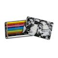 Miniatyrbillede 2 af 6: CONTE Pastel pencils set 12pcs ass in metal box