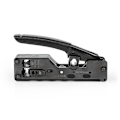 Miniatyrbillede 1 af 11: Nedis Crimp Tang | CAT5 / CAT5e / CAT6 / CAT6a / CAT7 / RJ12 / RJ45 | Klipper / Plier | ABS / Stål | Sort