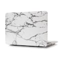 Miniatyrbild 1 av 3: Hårdplastskal till MacBook Pro 13.3"  AA1706/A1708/A1989/A2159/A2289/A2251/A2338 Marmor (Vit)