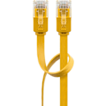 Pikkukuva 4 / 8: Goobay CAT 6 platt patchkabel, U/UTP, gul kopparledare (CU)