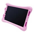 Miniatyrbillede 6 af 8: DELTACO silicone case iPad Air 10.9" 4/5gen/Pro 11" 2/3gen, stand,pink Rosa