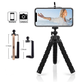 Miniatyrbild 1 av 2: Tripod stativ - Flexibel - Mobilhållare / Kamera - Svart