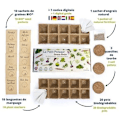 Miniatyrbillede 3 af 3: CULTIVEA The Ready to Grow Kit Lille grøntsagshave - ældgamle smage