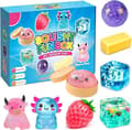 Mystery Box 8 Delar Blind Box Squishy Mjuka Slow Rising Stressleksaker Fidget Leksaker Sensorisk Överraskningspresent för Barn och Vuxna