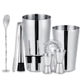 Miniatyrbilde 1 av 5: 10-delt cocktailsett, barsett, shaker 700ml - Rustfritt stål 700 DB
