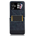Pikkukuva 2 / 5: Blackview Hero 10 4G -puhelimen retrokuvioitu nahka+PC-puhelinkotelo korttipaikalla, monivärinen Style C Multicolor
