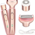 Pikkukuva 1 / 7: Sähköinen parranajokone naisille 2-in-1 Lady Razor Kannettava Ladattava KLB