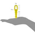 Miniatyrbilde 2 av 5: Pakke med 50 erstatningsblader kompatible med Ryobi Edger dobbelhode taggete blader RAC155RAC157RAC158
