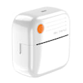 Miniatyrbillede 1 af 4: Bærbar Mini Printer Termisk Blækfri Lomme Student Mini Fejl Etiketprinter white