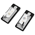 Pikkukuva 2 / 5: 2kpl Auton LED-rekisterikilven valo Lpl0114 Audi A3 S3 A4 S4 B6 B7 A6 C6 S6 -malleihin