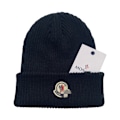 Miniatyrbilde 1 av 3: Unisex strikket lue for kvinner og menn, varm vinterlue Black