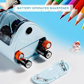 Miniatyrbillede 4 af 5: Elektrisk blyantspidser med batteri, automatisk blyantspidser tilbehør