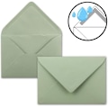 Miniatyrbilde 2 av 2: 50 stk Konvolutter i Eucalyptus Grønn, 18,4 x 13,4 cm, DIN C5 konvolutter