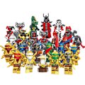 Miniatyrbillede 1 af 5: 11401 Guld Ninja 24 Børn Samlet Byggeklods Legetøj Multicolor 24 stk.【DH】