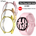 Miniatyrbilde 1 av 5: For Samsung Galaxy Watch 6 40mm Deksel, 2 i 1 Design Full Dekning Galaxy Watch 6 40mm (2023) TPU Deksel Skjermbeskytter For Samsung Smart Watch 6 40mm