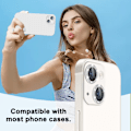 Pikkukuva 5 / 7: Kimaltava timantti Apple 15/15 Plus -puhelimen kameralinssin suojus