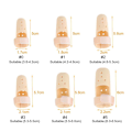 Miniatyrbilde 2 av 7: Justerbar fingerskinne fingerbeskytter lindring av leddsmerter #2