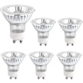 Miniatyrbilde 1 av 5: Halogenlampe GU10 35W 220V, 380lm Varmhvit 2700K, Dimbar halogen spotlight, for skapbelysning, displaylys, 6-pakning-WELLNGS