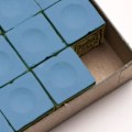 Pikkukuva 8 / 8: Pool-liitu kuutiot, ammattimainen biljardiliitu, liitu biljardipöytätarvikkeet kotipeleihin, 12 pakkausta sinisenä 0.1