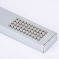 Miniatyrbilde 5 av 5: Rektangulært dusjhode i ett stykke, kobberbelagt rett hånddusj - 219 × 35 × 15 mm