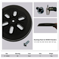 Pikkukuva 2 / 2: 150 mm hiomalaikka – Bosch GEX 150 AC, PEX 15 AE, GEX 150 Turbo epäkeskohiomakoneelle – 150 mm ruuvilla W hiomalaikka ja hiomatyyny