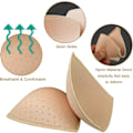 Miniatyrbilde 3 av 5: BH-puter Pads Innsatser 5 par. BH-puter Innsatser Pustende Acup