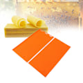 Miniatyrbillede 1 af 8: 2 Ark 5,4 mm Silikone Bivoks Støbeform Bivoks Bundplade Prægemaskine Honeycomb Ark Støbeform Biavl Tilbehør Orange
