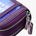 Miniatyrbillede 5 af 5: Sort pung med RFID-beskyttelse - Mange rum{DH}