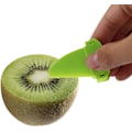 Miniatyrbillede 2 af 5: 1 Styk Køkken Skræller Frugt Kiwi Skærer Enhed Skæring Gravning Kerne Twister Skærer