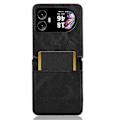 Pikkukuva 2 / 5: Blackview Hero 10 4G -puhelimen retrokuvioitu nahka+PC-puhelinkotelo korttipaikalla, monivärinen Style A Multicolor
