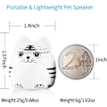 Miniatyrbild 2 av 4: Mini Djur Bluetooth Högtalare, Portabel Trådlös för Skrivbord