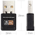 Pikkukuva 4 / 6: USB WiFi-sovitin, AC600 Mbps Dual Band 2.4/5Ghz Langaton USB