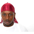 Miniatyrbillede 1 af 3: Durag do-rag dew-rag doo-rag RED Red