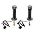 Pikkukuva 8 / 8: 2kpl 3-painikkeinen kaivinkoneen joystick-kahva 6-nastainen alumiiniseos Doosan DH DX150 215 225 300 370‑9C -malleihin 0.6