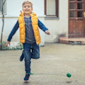 Miniatyrbilde 3 av 4: 1 stk. Hoppeball for barn, grønn - Hoppeball lekesett, fangstballsett, fitnessspill for gutter og jenter green