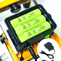 Miniatyrbild 2 av 4: Bärbar Projektor 30W Uppladdningsbar LED-projektor 3 Lägen Lättviktig och Multifunktionell Bärbar Belysning för Utomhus- och Inomhusaktiviteter